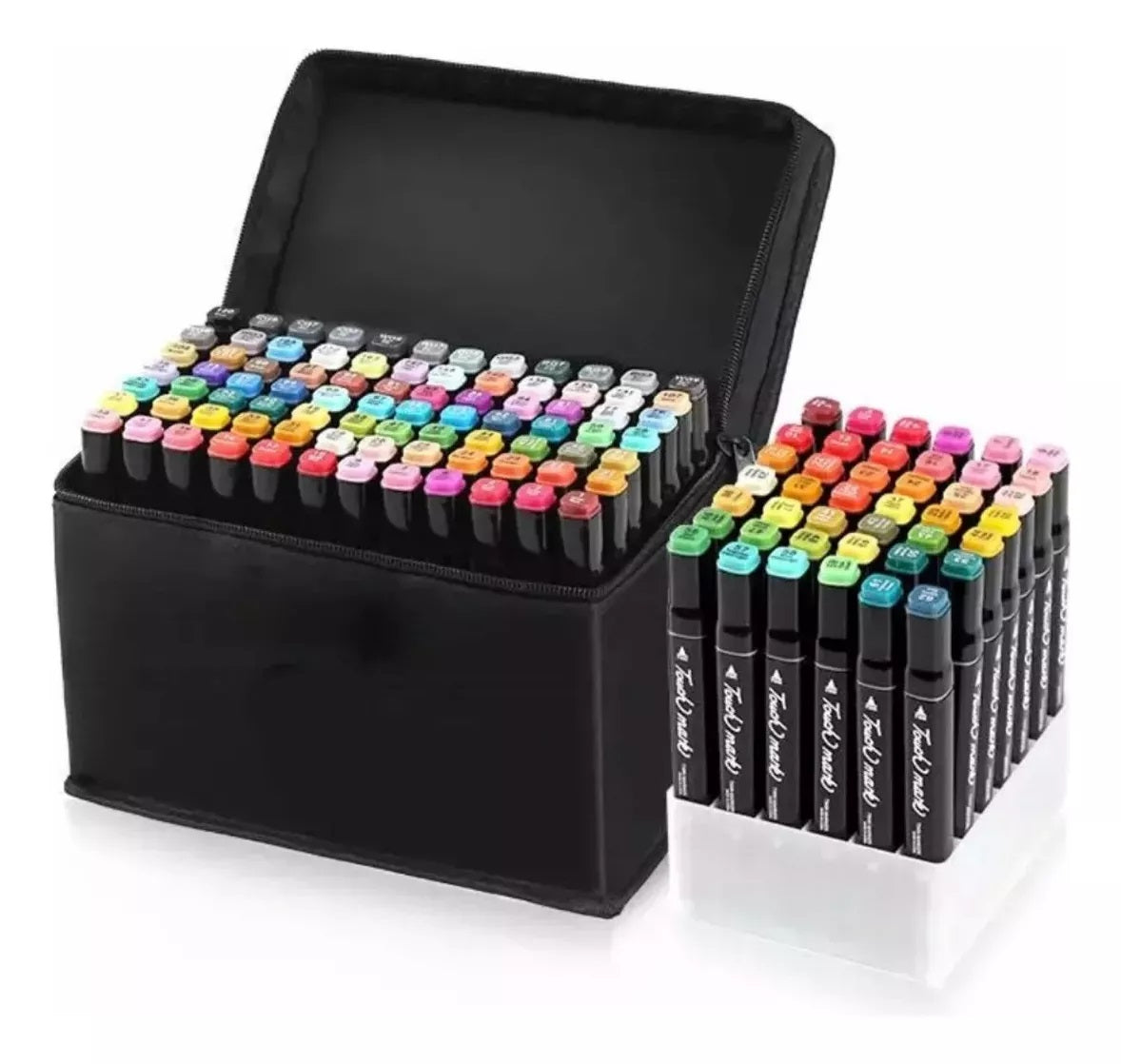 Kit X 120 Piezas De Marcadores Dobles