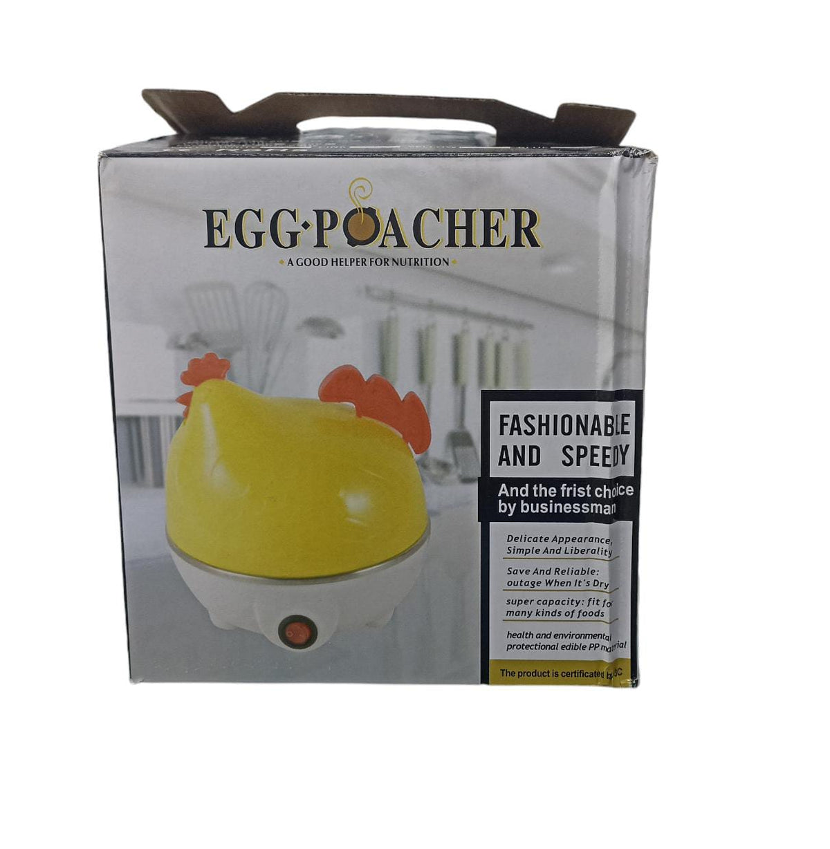 HERVIDOR DE HUEVOS GALLINA ELÉCTRICA
