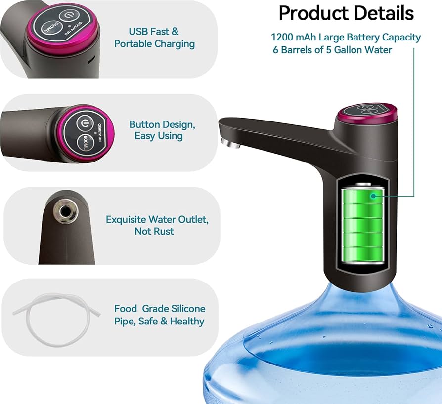 DISPENSADOR DE AGUA PARA BOTELLON