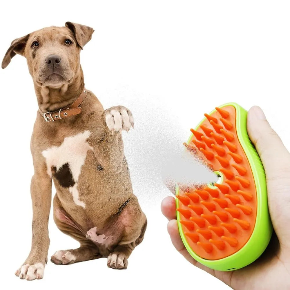 CEPILLO DE VAPOR PARA MASCOTAS 3 EN 1