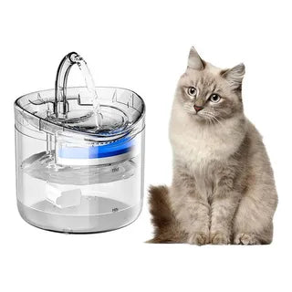 FUENTE DE AGUA PARA MASCOTAS TRANSPARENT