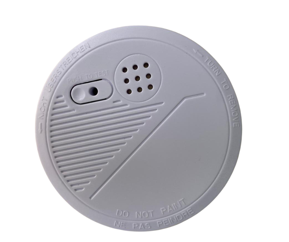 Sensor Alarma Detector De Humo Con Pila