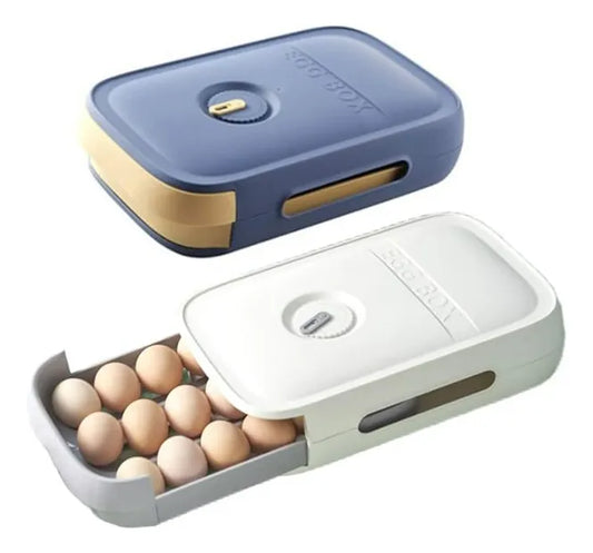 ORGANIZADOR DE HUEVOS CON CONTADOR