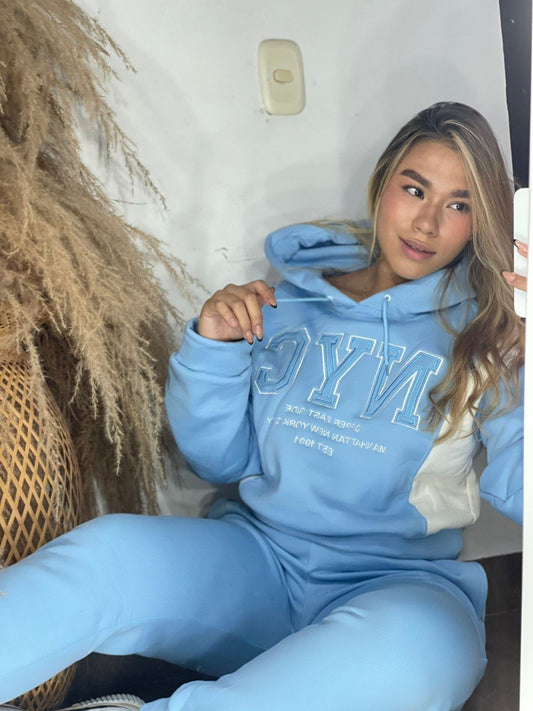 Conjunto de sudadera NYC