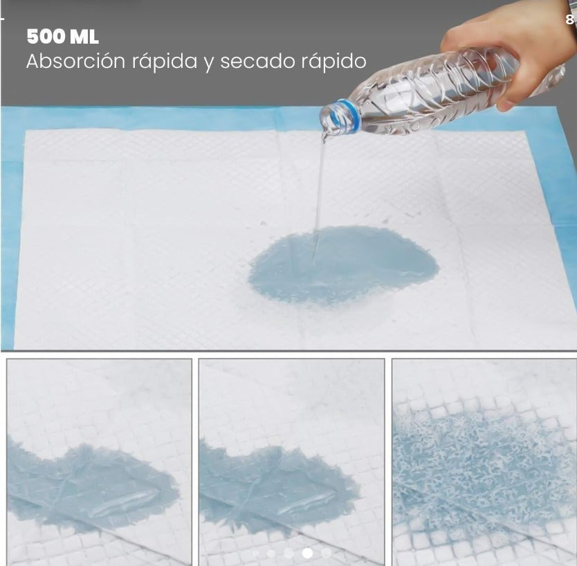 TAPETE ABSORBENTE DESECHABLE PARA MASCOT