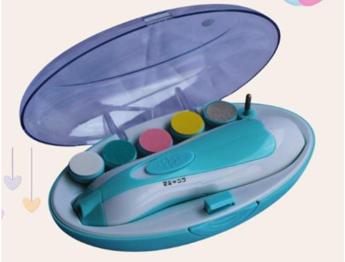 Lima de uñas eléctrica para bebe