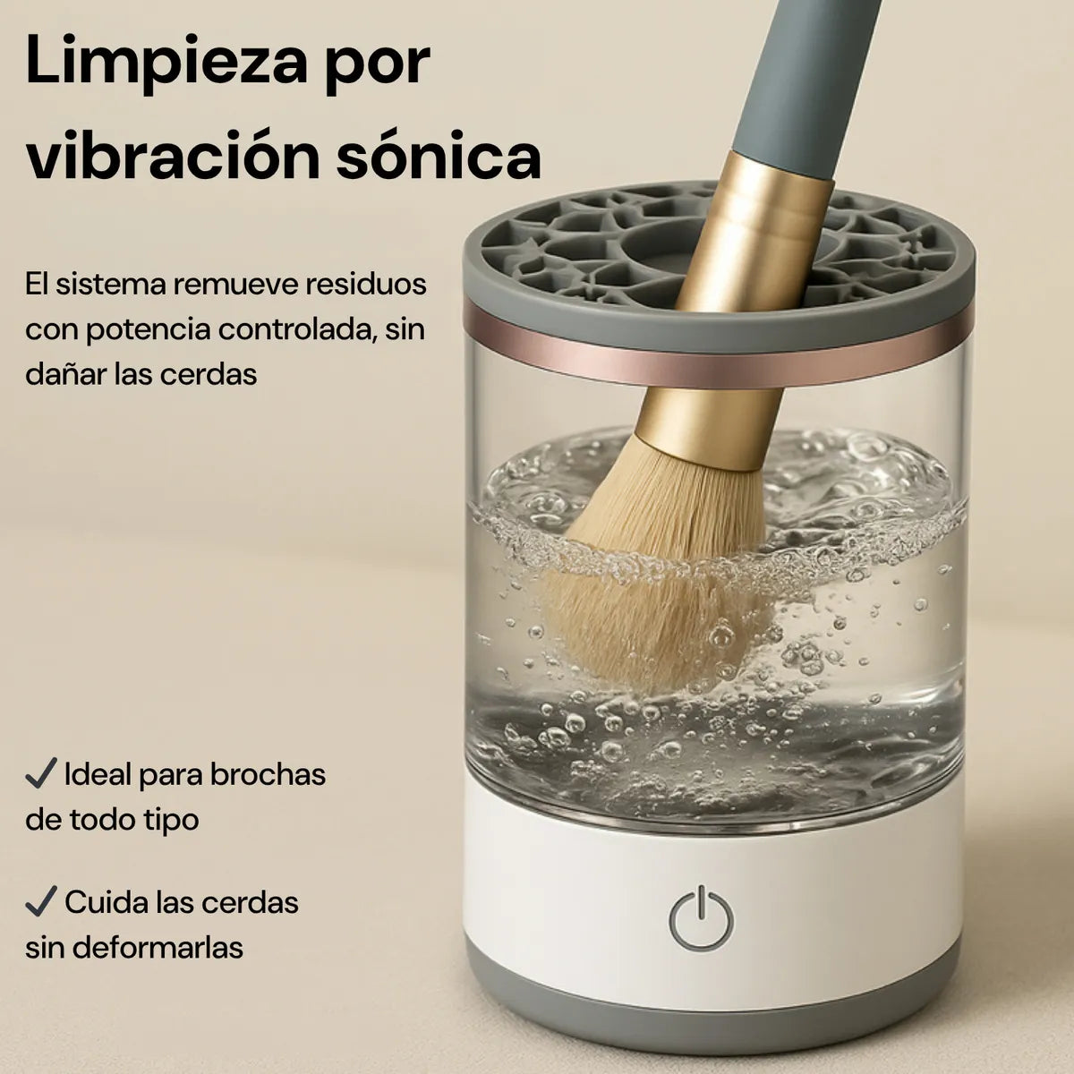 MAQUINA SECADORA BROCHAS DE MAQUILLAJE
