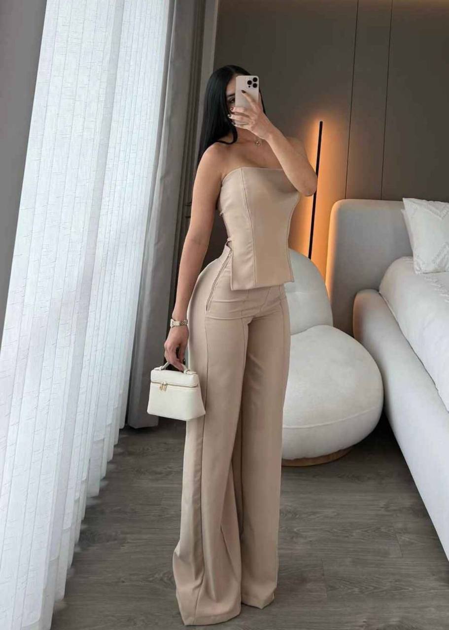 Conjunto blusa y pantalón SELENY