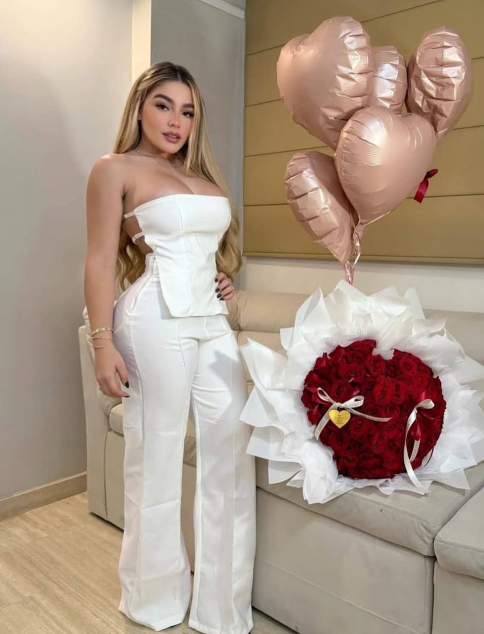 Conjunto blusa y pantalón SELENY
