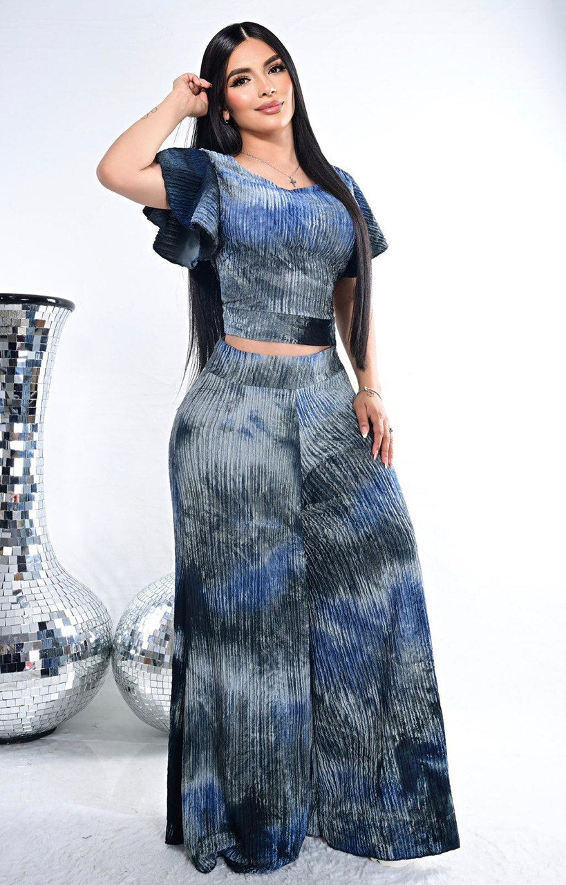 Conjunto   Palazzo y blusa  SAHARA