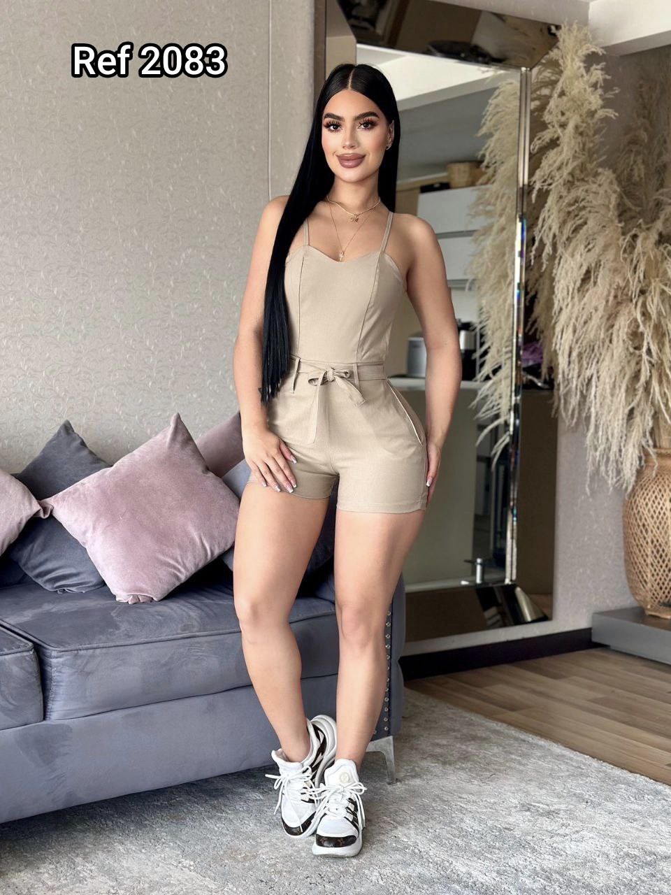 Enterizo shorts 2083