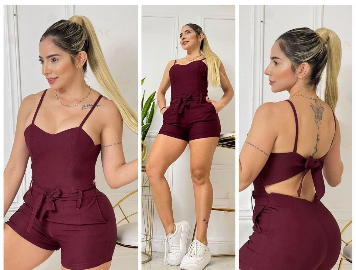 Enterizo shorts 2083