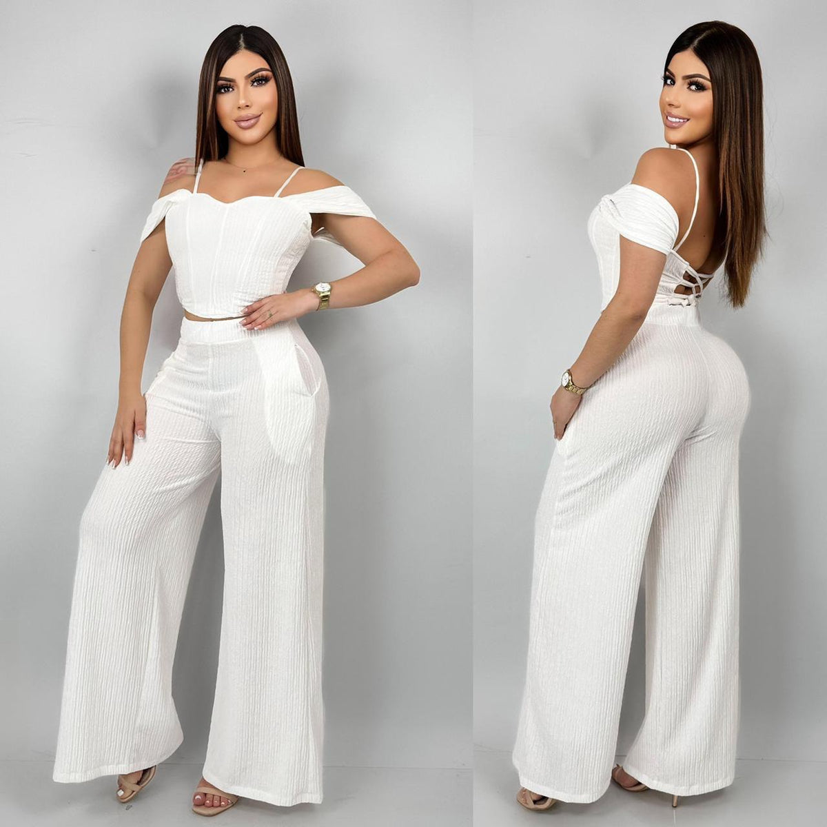 Conjunto blusa y pantalón DARLY