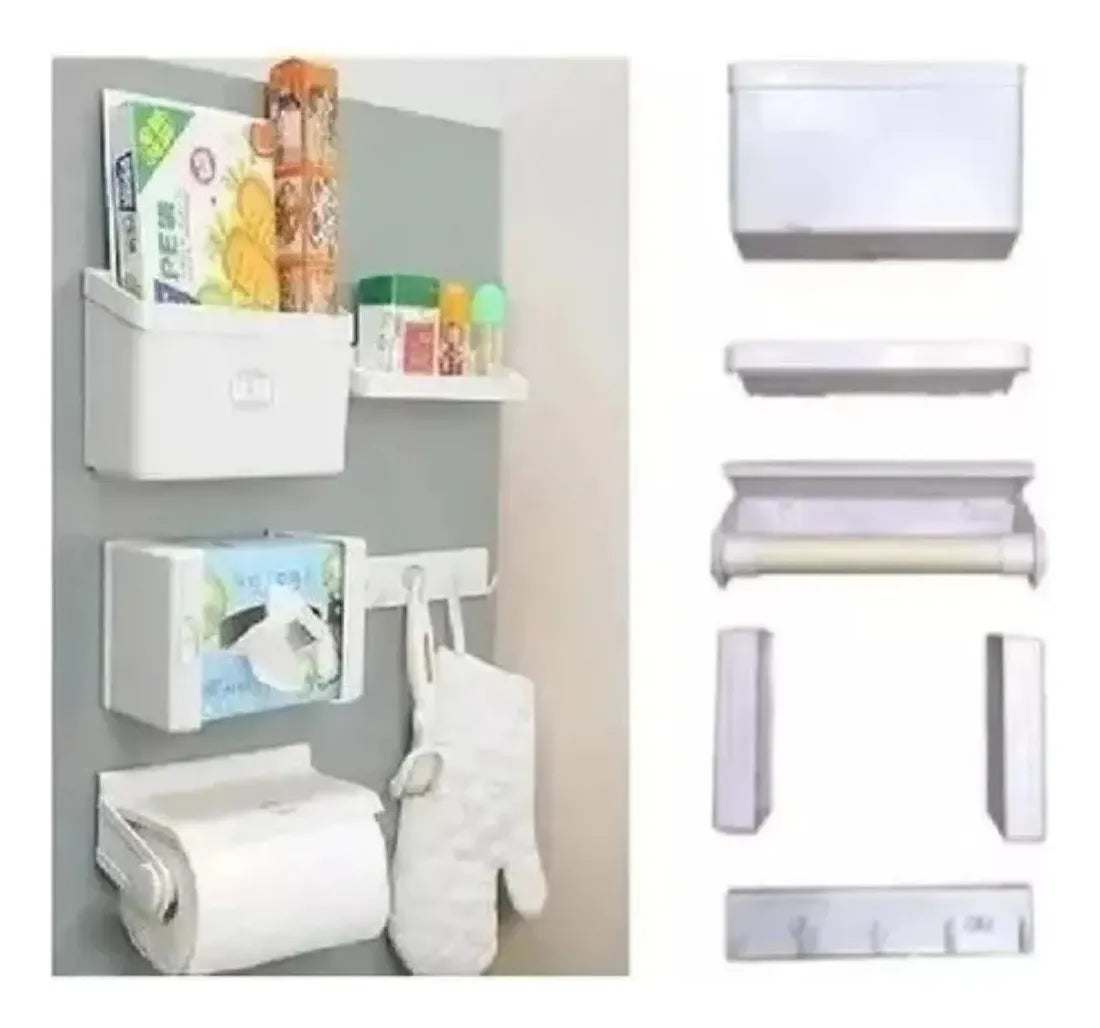 DISPENSADOR MAGNETICO  5 EN 1 PARA NEVERA