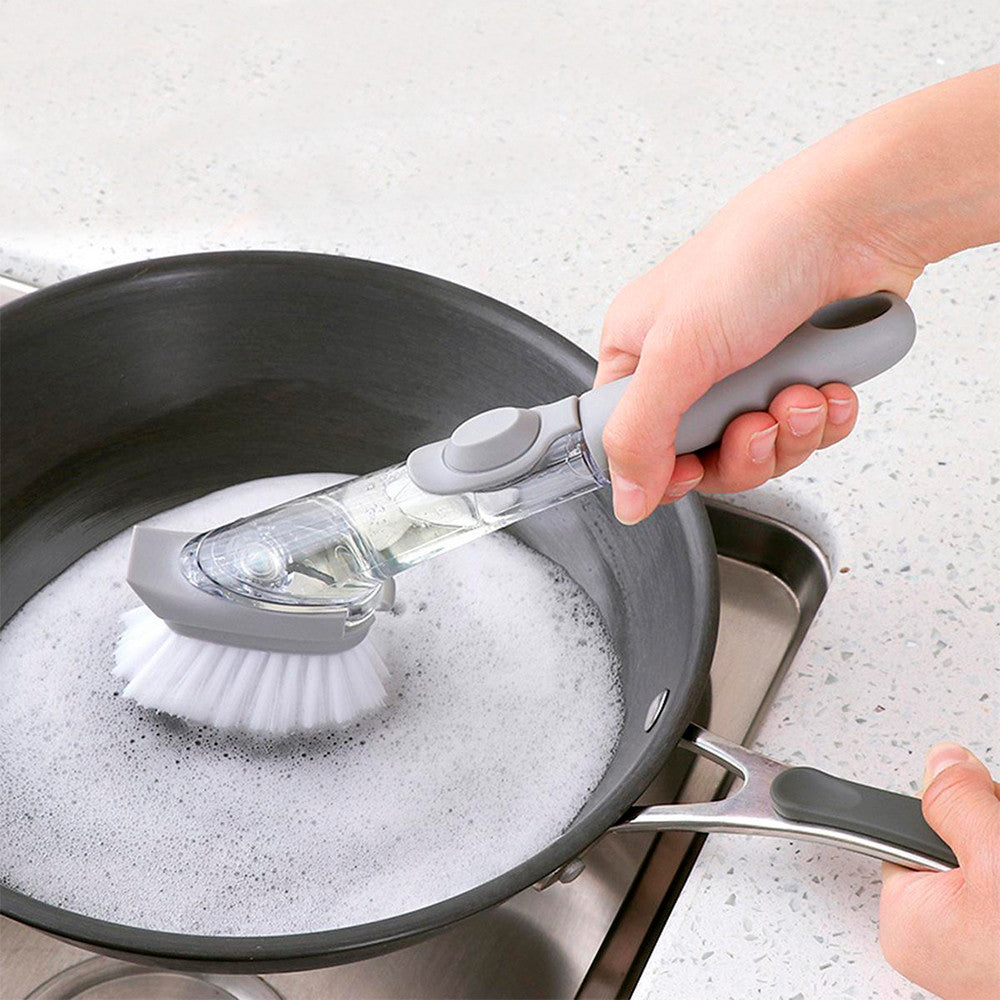 Cepillo Dispensador de jabon Multiusos