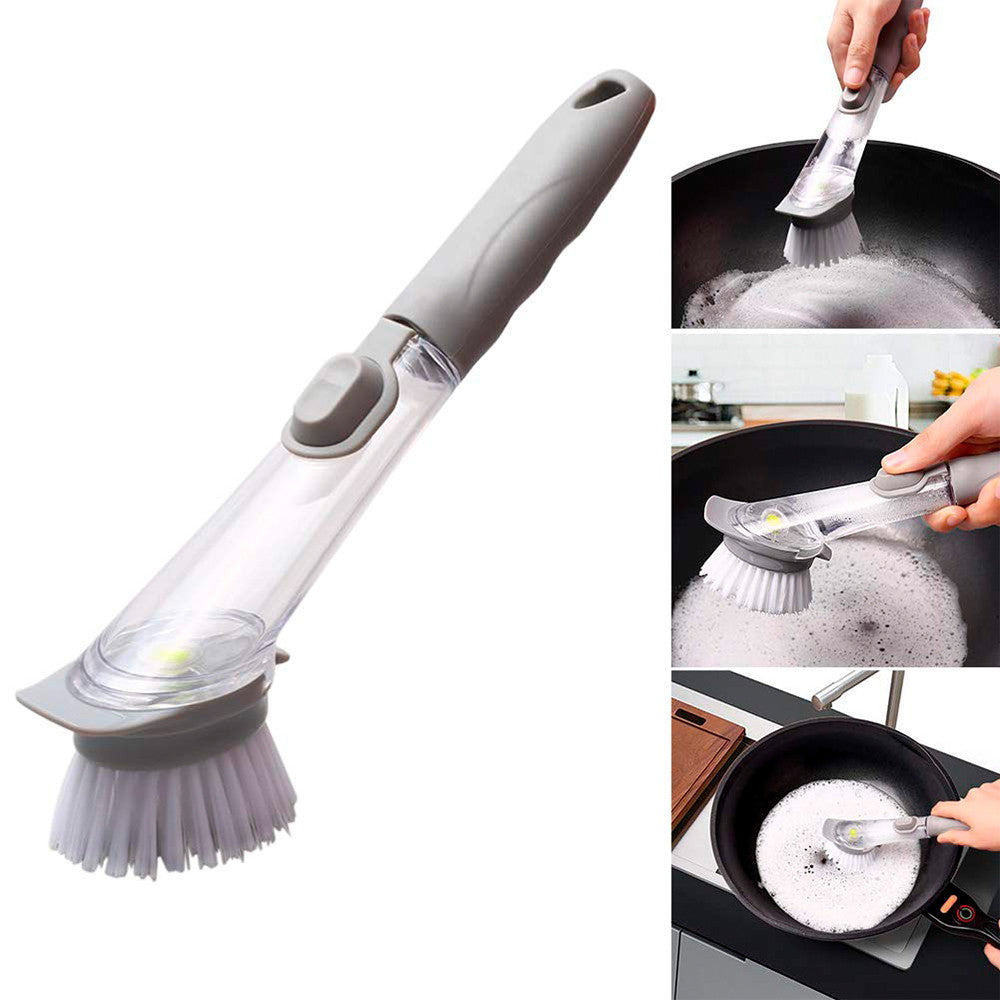 Cepillo Dispensador de jabon Multiusos