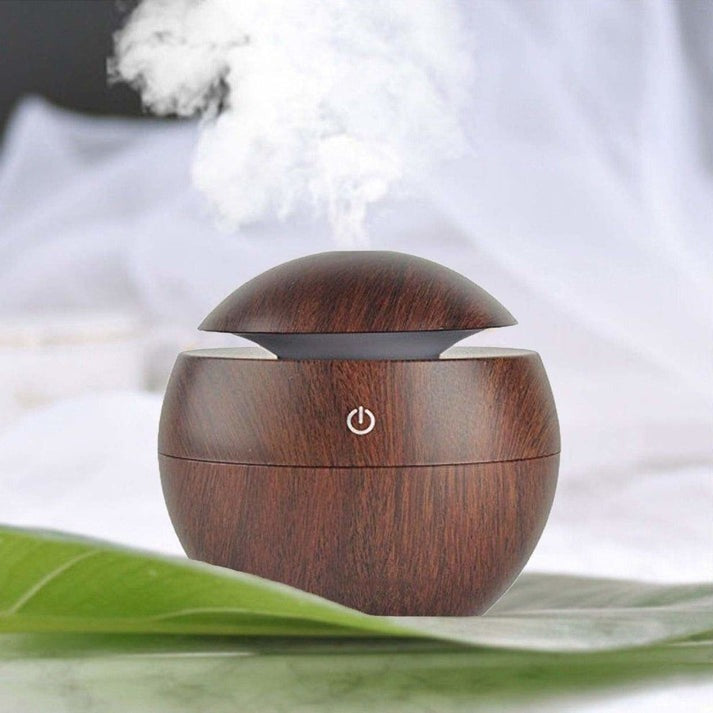 Humidificador / Difusor LED tipo madera
