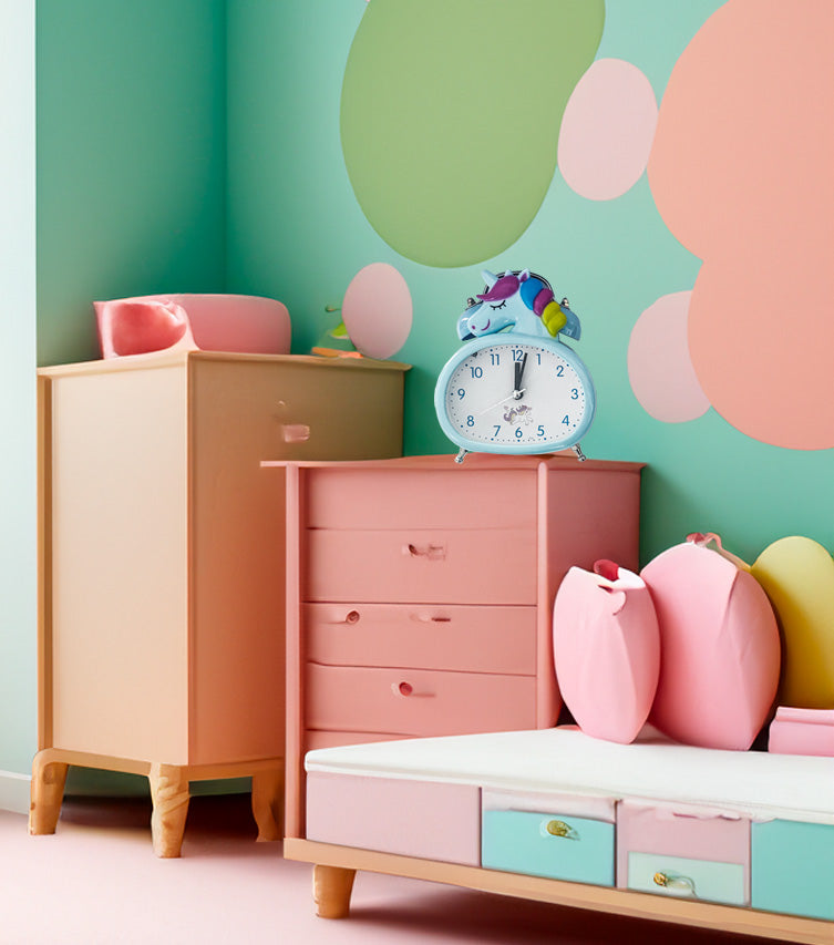 Reloj De Mesa Para Niñas Unicornio Pony