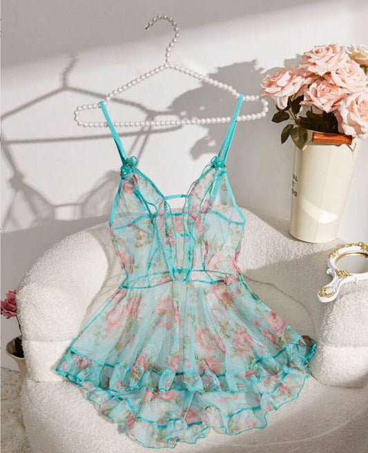 vestido verde talla m