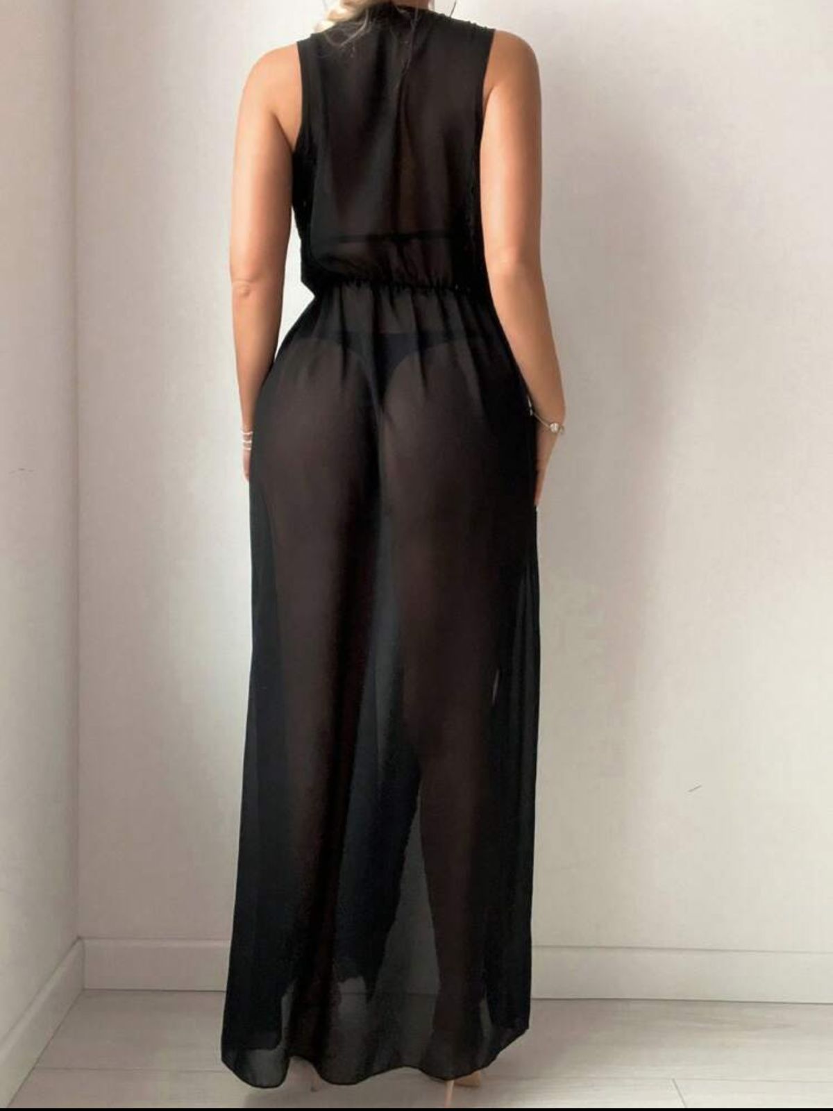 vestido negro talla s