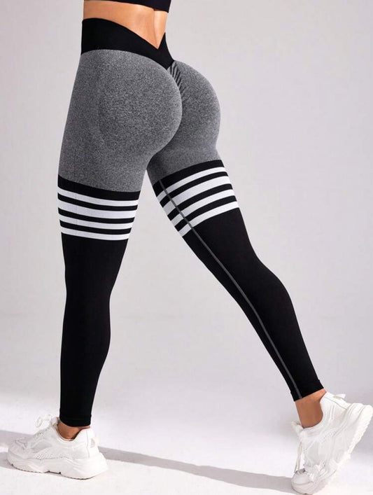 Legging con rayas talla s