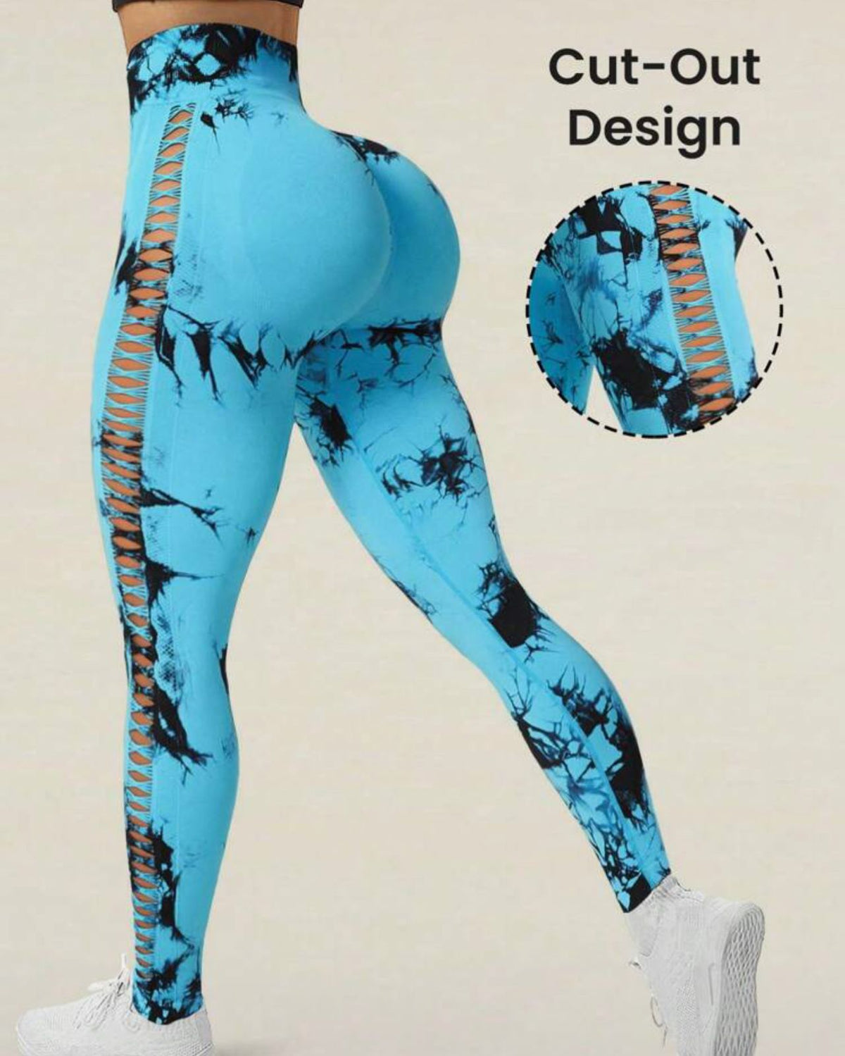 Legging  azul talla s