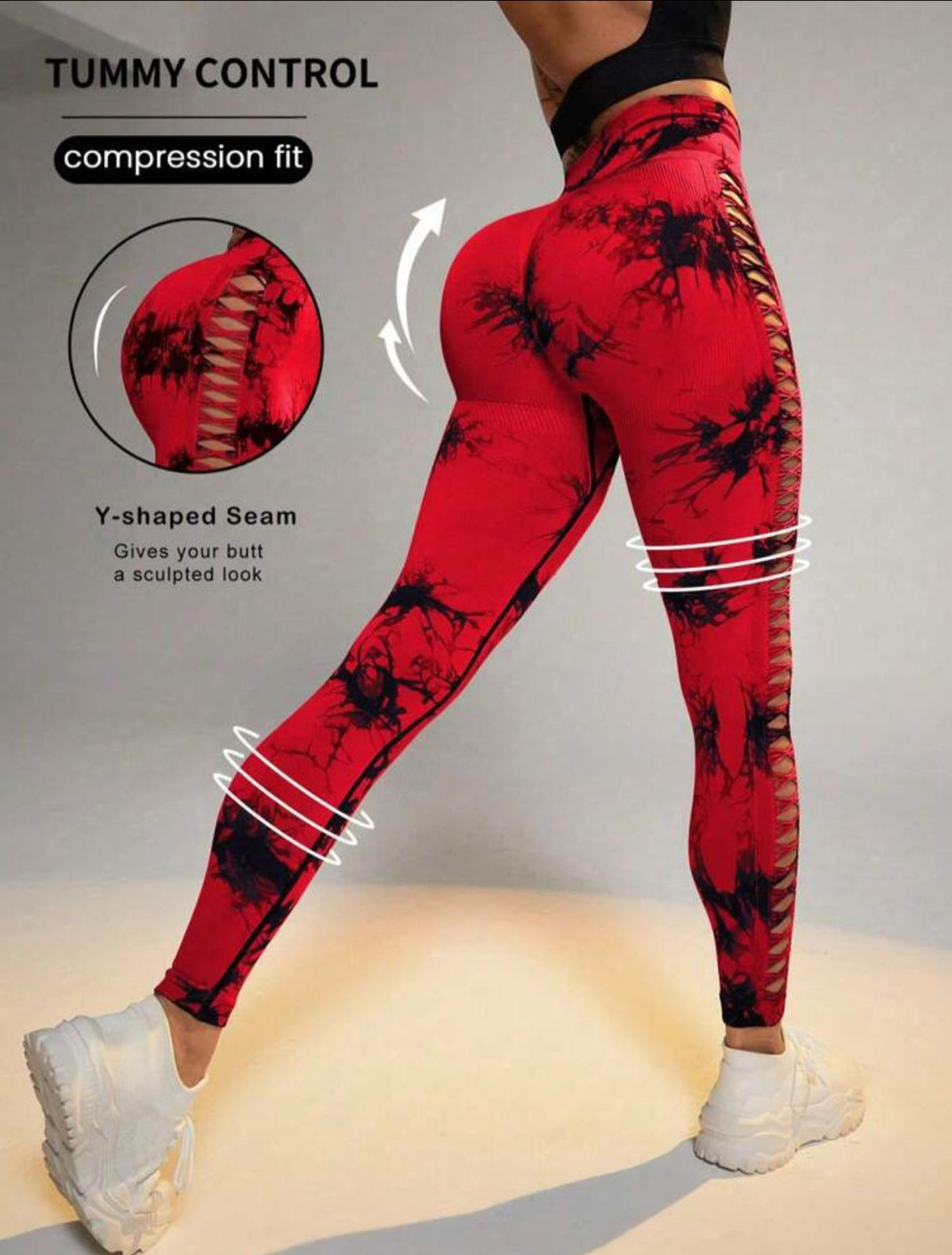❤️ Legging push-up rojo 🔥 talla s