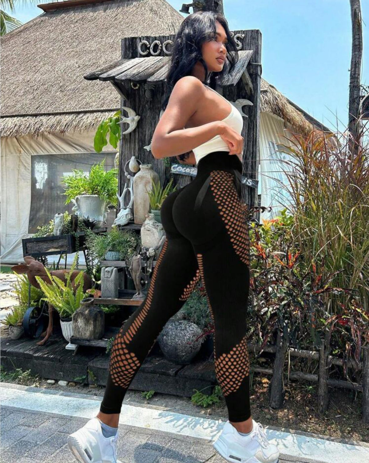 🖤 Leggings sexy con cortes laterales 🖤 talla s
