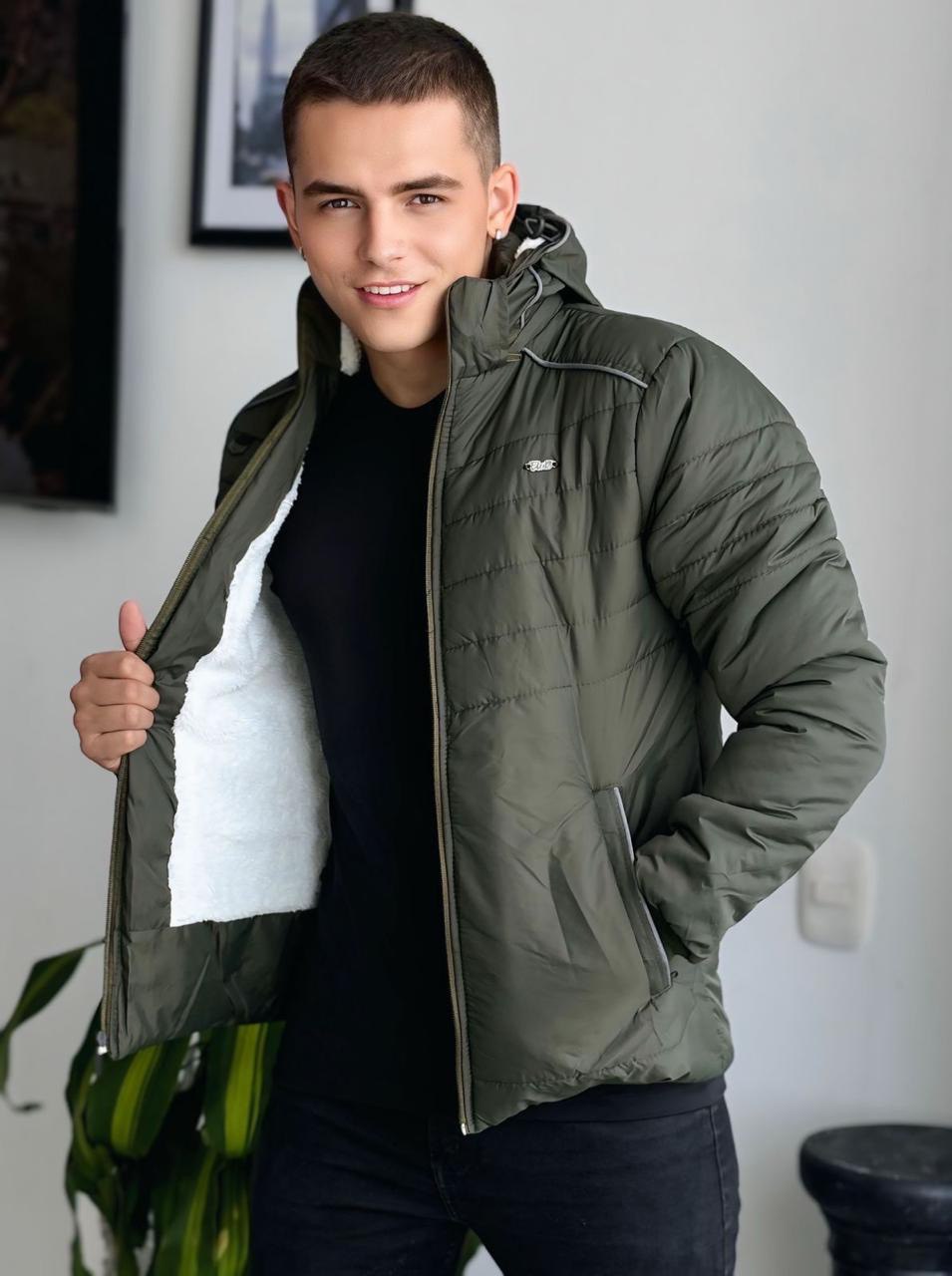 Chaqueta acolchada ovejera