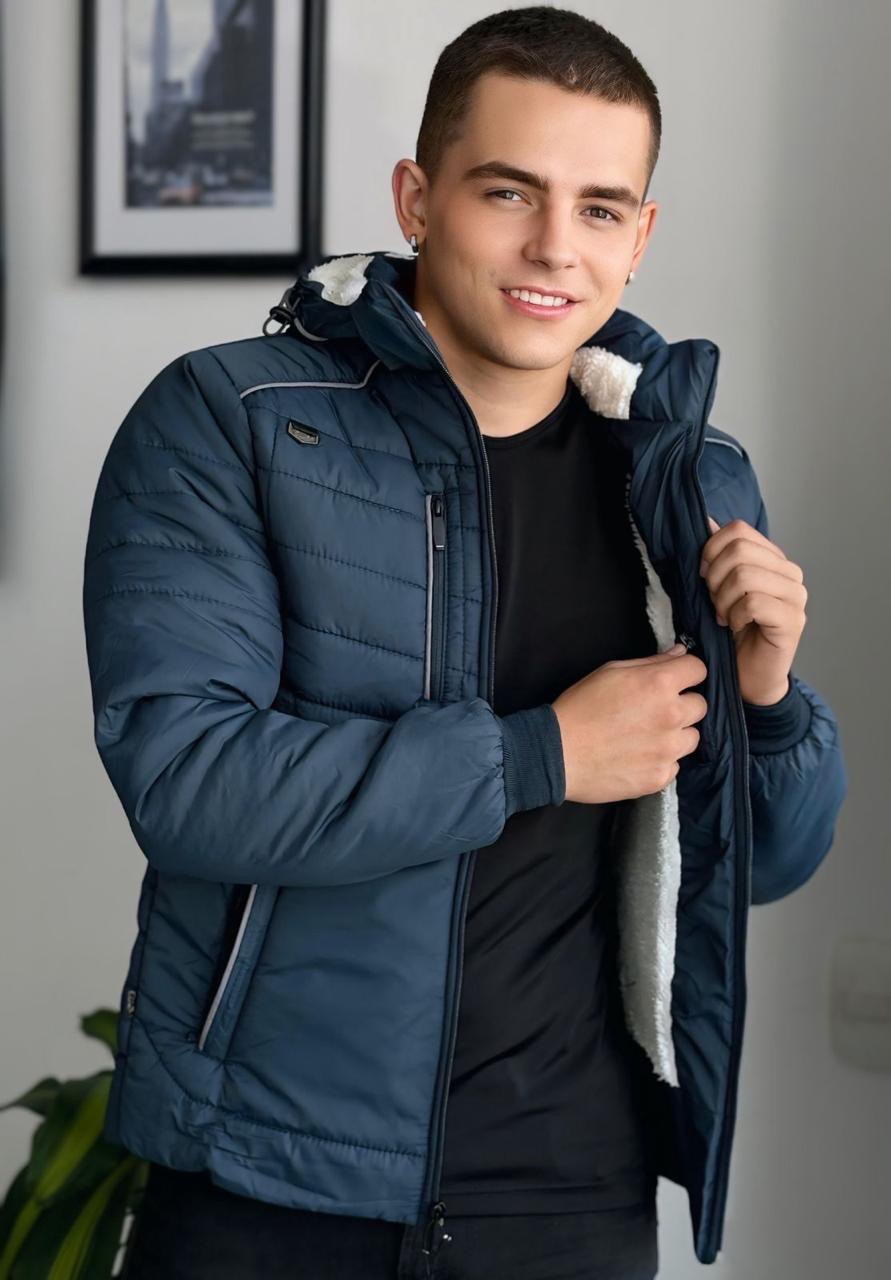 Chaqueta acolchada ovejera