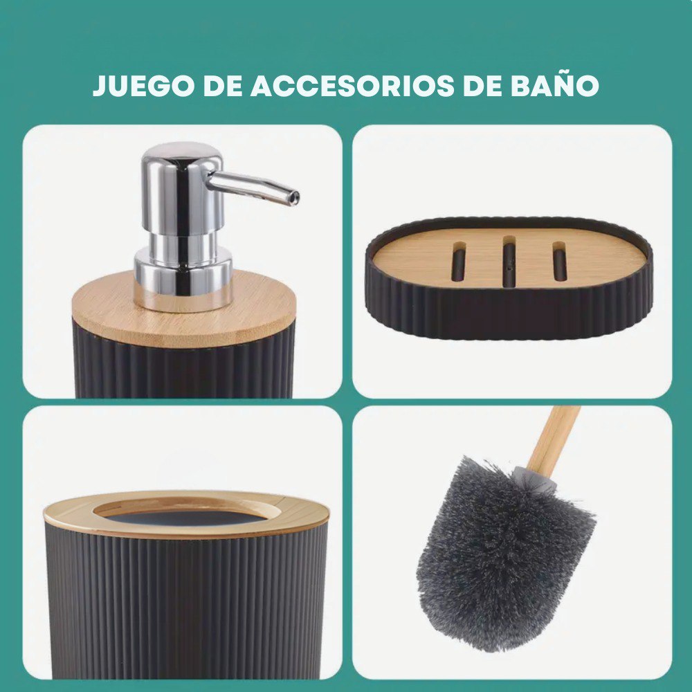 Organizador De Espacio Para Baño Gris