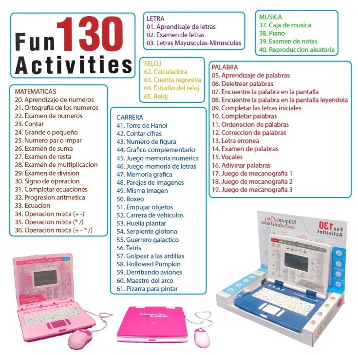 COMPUTADOR DIDACTICO PARA NIÑOS