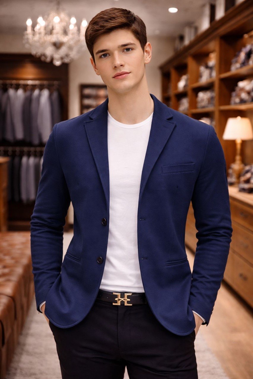 Blazer en drill para caballero