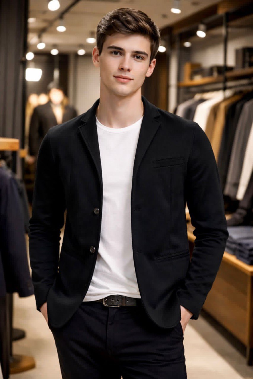 Blazer en drill para caballero