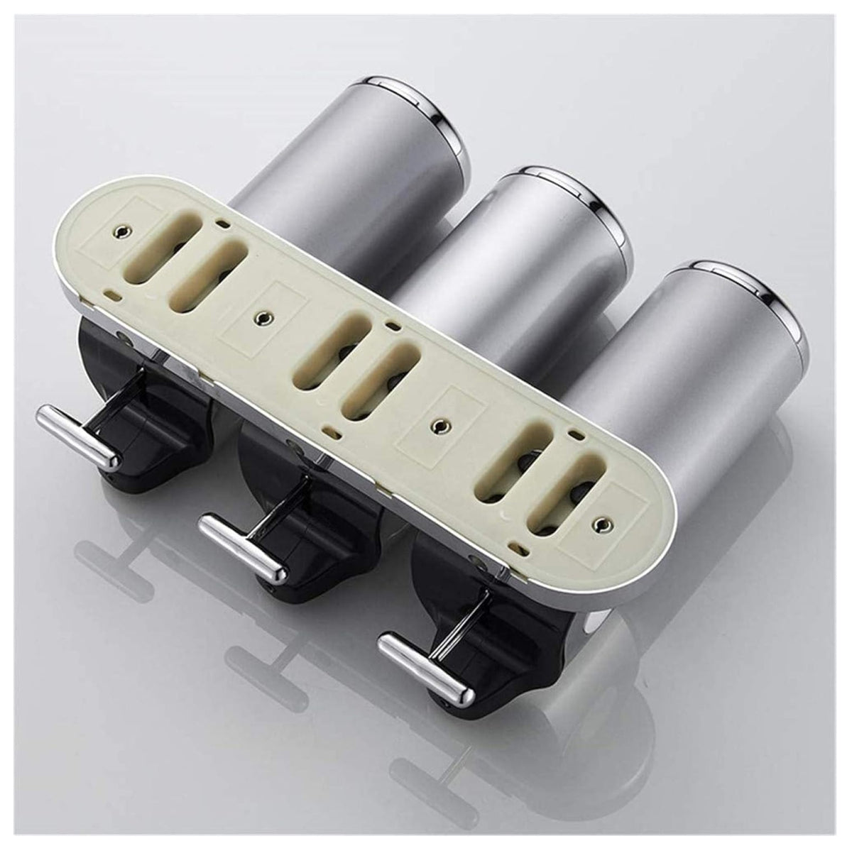 Dispensador De Jabon Y Shampoo Triple