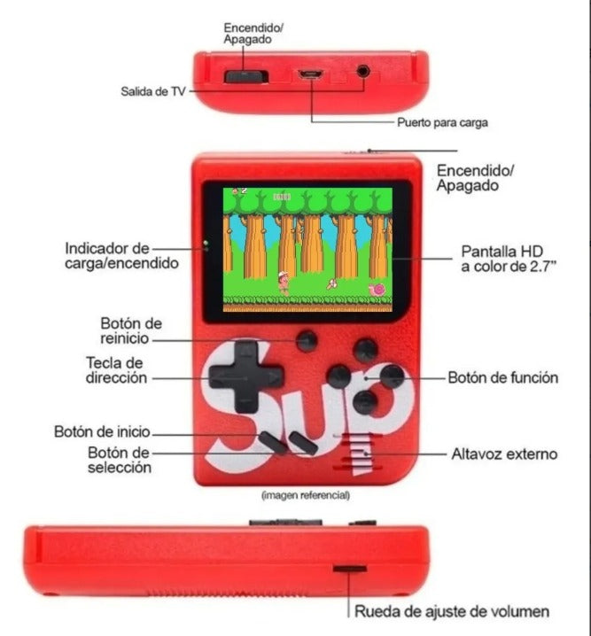 CONSOLA SUP RETRO 400