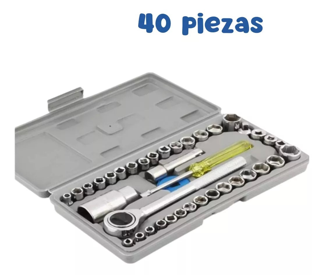 Ratchet Juego Copas Raches Kit Herramien