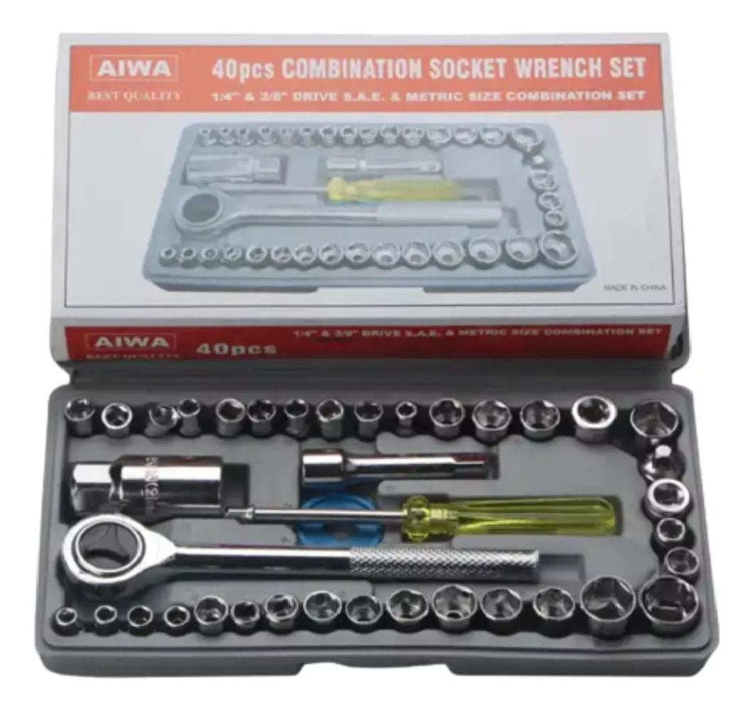 Ratchet Juego Copas Raches Kit Herramien