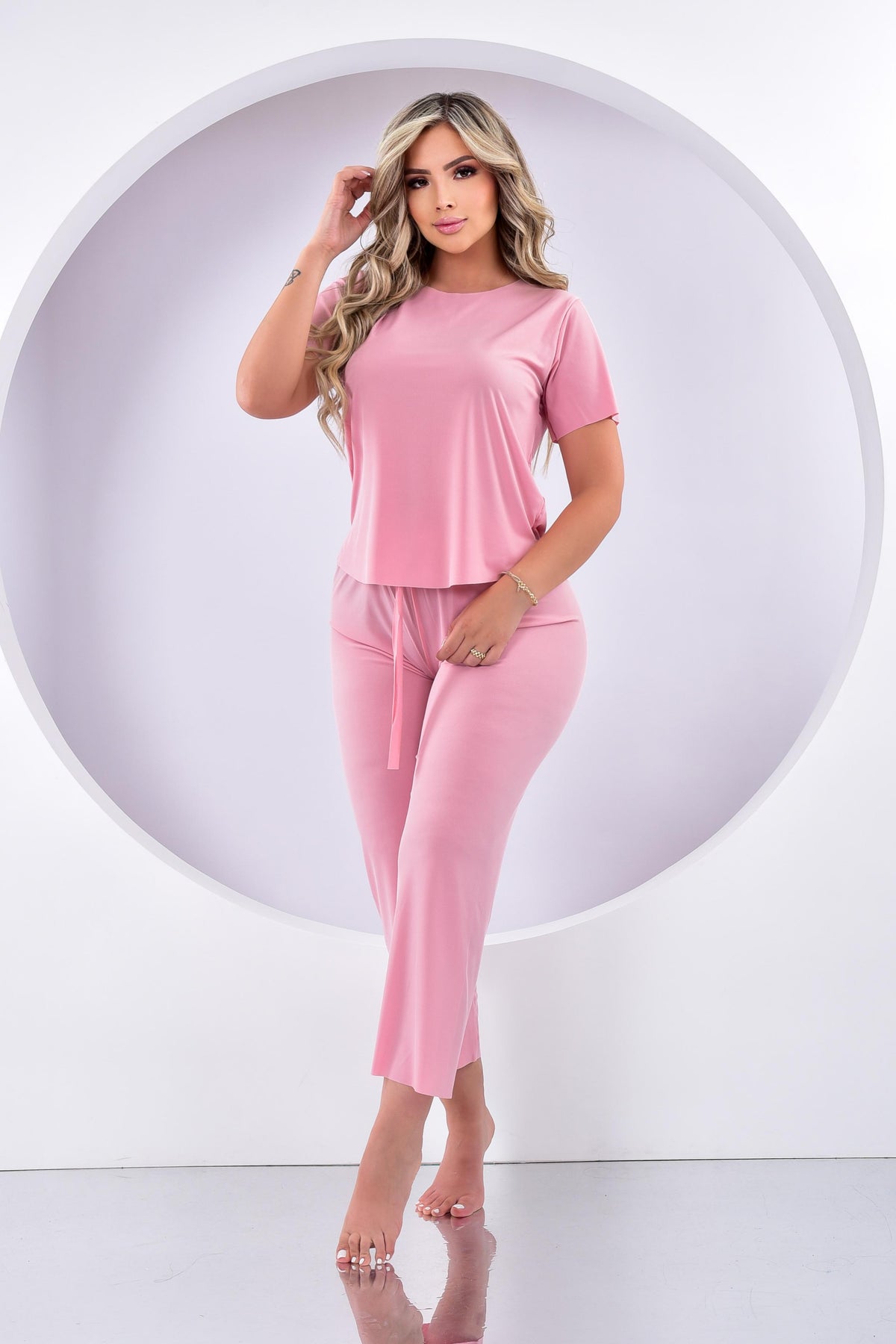 Pijama Dos Piezas Pantalon Largo