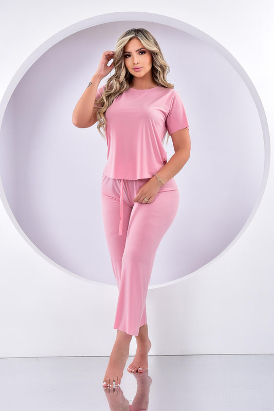 Pijama Dos Piezas Pantalon Largo